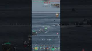 Warships🏴‍☠️  Austin  Sneak a booster between BB reload worldofwarships wows cqc [upl. by Garibull]