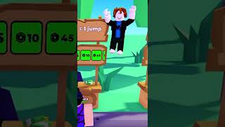 1 Robux  1 Jump 🦘 shorts roblox plsdonate [upl. by Bonita]