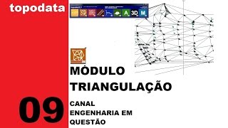 9 DUM módulo triangulação TRIANGULANDO OS PONTOS DE COORDENADAS CARREGADOS [upl. by Ramaj]