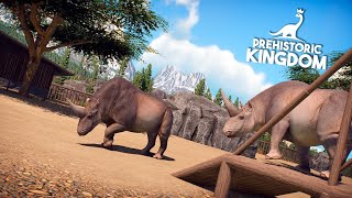 Sinotherium en la sabana  PREHISTORIC KINGDOM 🦕 Miniserie [upl. by Aicinat246]