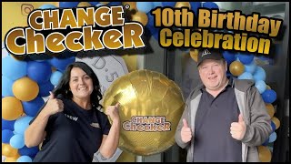 Change Checker 10th Birthday Event  Royal Mint Takeover [upl. by Arratahs341]