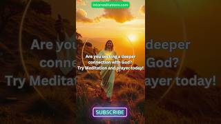 🙏Find Your Serenity in God Success Through Meditation and Prayer❤️ god meditation prayer [upl. by Enohs]