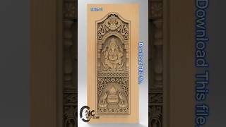 door artcam cncmachinedesign homedecor cadcamcnc [upl. by Dexter]