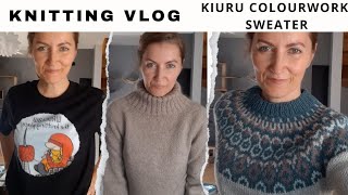 12 Żakardy Kiuru colourwork sweater od Ronji Hakalehto coś Wam o nim powiem🥰 [upl. by Proulx360]