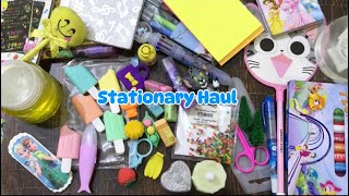 Cute Stationary Haul  Cute Highlighters  Pen  Candle Light Diaries Erasers Sticky Notes [upl. by Renrew789]