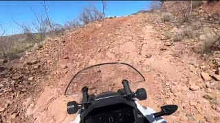 AZBDR Section 1  Empire Ranch Loop  4K on a Zero DSRX Electric Motorcycle [upl. by Nyliram786]