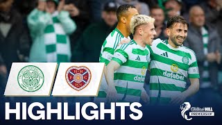 Celtic 20 Hearts  The Bhoys Preserve Top Spot  William Hill Premiership [upl. by Wawro]