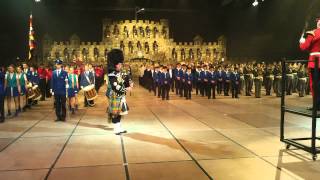 Highland Cathedral bagpipes amp drums live  Tattoo Sankt Gallen [upl. by Devlen333]