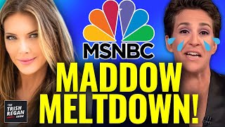 Chief Leftist Queen Rachel Maddow Has UNHINGED Meltdown Live On Air [upl. by Salena583]