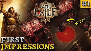 Diablo 4 Player Tries Path of Exile For The First Time  Act 1 [upl. by Habas126]