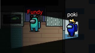 Fundys game breaks while impostor in Modded Among Us [upl. by Lewls]