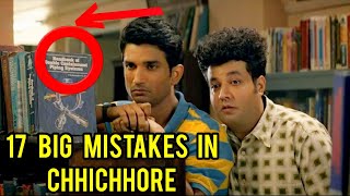 Chhichhore Movie Mistakes  Plenty Mistakes In Chhichhore Movie  Sushant Singh Rajput [upl. by Lamson896]