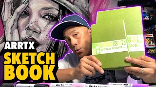 TRYING OUT ARRTX SKETCHBOOK  REVIEW [upl. by Ajat]