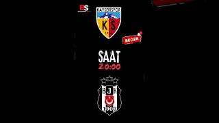 KAYSERİSPOR  BEŞİKTAŞ [upl. by Christine]