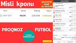 Misli kponu 7 Noyabr 2024 Proqnoz FUTBOL misliproqnozu mislikponu [upl. by Belak]