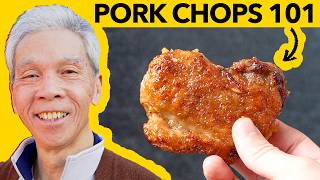 🐖 How a Chinese Chef Cooks Pork Chops 煎豬扒 [upl. by Cirnek]