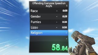 Offending Everyone Speedrun [upl. by Oicnedif]