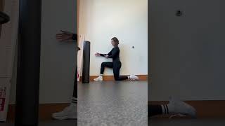 12 kneel wall tspine rotation w push [upl. by Llennehc486]