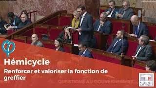 Renforcer et valoriser la fonction des greffiers [upl. by Leahcimnoj]