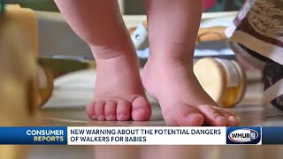 New warning about the potential dangers of walkers for babies [upl. by Kacerek922]