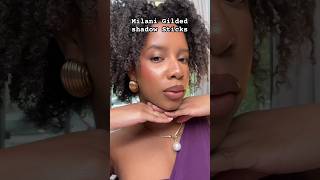 Milani Gilded Eyeshadow Sticks milanicosmetics eyeshadowtutorial eyeshadowsticks [upl. by Cheyney]