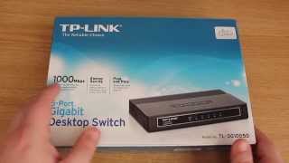 TP Link Gigabit Desktop Switch TL SG1005D [upl. by Anihtyc]