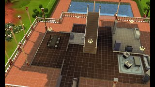 Sims 4 Design Kitchen In My Created Mansion [upl. by Anorahs]