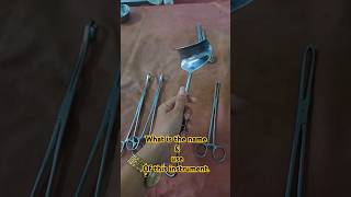 Doyen Abdominal Retractor Normal delivery instrumentshorts shortvideoyoutubeshorts viralvideo [upl. by Yraek882]