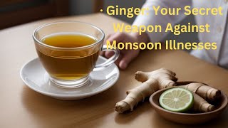 • Beat the Monsoon Blues with Ginger Your Immunity Powerhouse [upl. by Ailadgim]