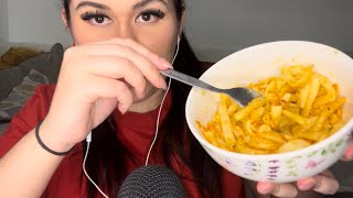 ASMR Mac amp Cheese Mukbang [upl. by Sedinoel884]