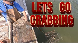 Catching Blue Crabs on Lake Pontchartrain Crab Traps amp Boating Adventure [upl. by Isaak548]