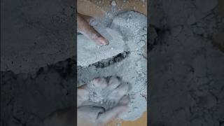 Greyish crunchy charcoal reformasmr satisfying 2024 clay eating easyrecipe gymchalk chalkart [upl. by Ellehcyt374]