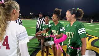 CIF Flag Football Long Beach Poly vs Esperanza [upl. by Phip]