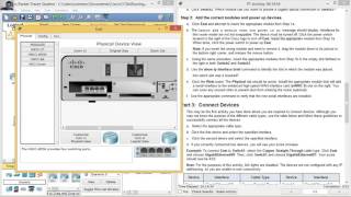 6318 Packet Tracer  Exploring Internetworking Devices [upl. by Beedon]