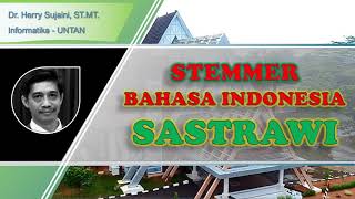 PBANLP 4  Stemmer untuk Bahasa Indonesia Sastrawi  Colab [upl. by Sevy]