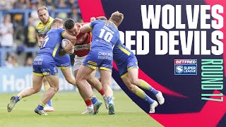 Highlights  Warrington Wolves v Salford Red Devils Round 17 2022 Betfred Super League [upl. by Rhee54]