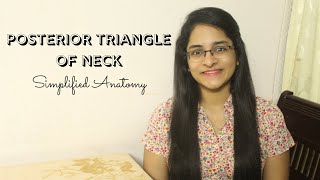 POSTERIOR TRIANGLE OF NECK  ANATOMY  SIMPLIFIED [upl. by Grossman371]