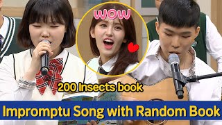 AKMU Can Make a Impromptu Song with Random Book AKMU is Real Artist of Arists 😮👍 [upl. by Yssis852]