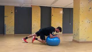 Fitball climbers  core stability [upl. by Norac]