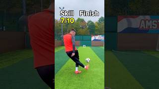 SKILL  FINISH Challenge ⚽️✅🤯 [upl. by Akiria]