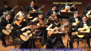 Espana CaniMarquinaRhee Yeu Seuk Guitar orchestra [upl. by Relyks99]