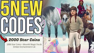 TWO NEW STAR COIN CODES 170 FREE STAR COINS IN STAR STABLE [upl. by Nniuqal756]