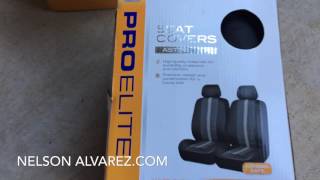 Comprando fundas para asientos de autos seat covers [upl. by Ailisab]