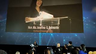 QCinema 2024 Mayor Joy Belmonte [upl. by Paulsen]