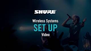 Shure Wireless Systems BLX Set Up Guide [upl. by Okorih]