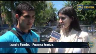 Leandro Paredes un crack que promete [upl. by Rimas]