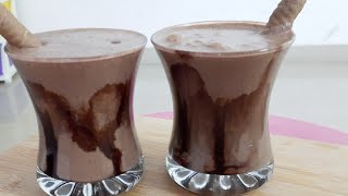 Chocolate Shake Recipe  Chocolate Cake Shake Recipe  Cake Milkshake Recipe  Leftover Cake Shake [upl. by Studner27]