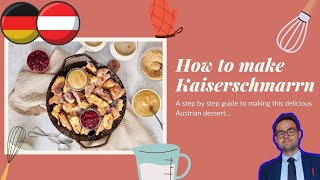 How to bake Kaiserschmarrn [upl. by Elga]