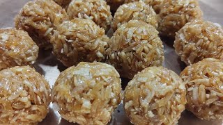 খুব সহজেই বানিয়ে ফেলুন চিঁড়ের মোয়া । Chirer Moa Recipe  Bengali Recipe  Niramish Sohoj Ranna [upl. by Ajin88]