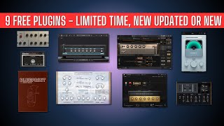 9 GREAT FREE Plugins  LIMITED TIME FREE  NEW Update or NEW [upl. by Acirretahs356]